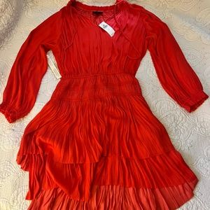 Anthropologie burnt Orange / red